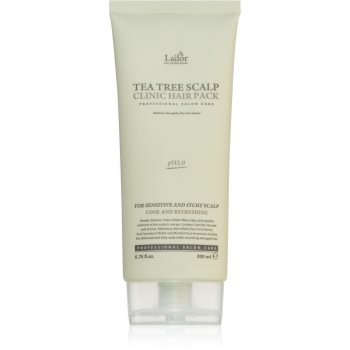 La'dor Tea Tree Scalp Clinic Hair Pack ingrijirea scalpului cu efect calmant image12